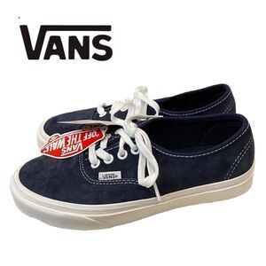 Vans Authentic Heiq Eco Dry Dupont Navy Blue Suede Women's Men's Sneakers NEW